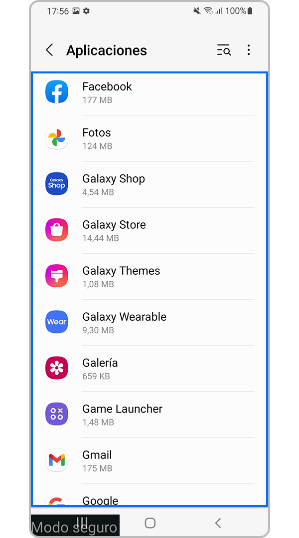 Identificar aplicaciones recientes o desconocidas