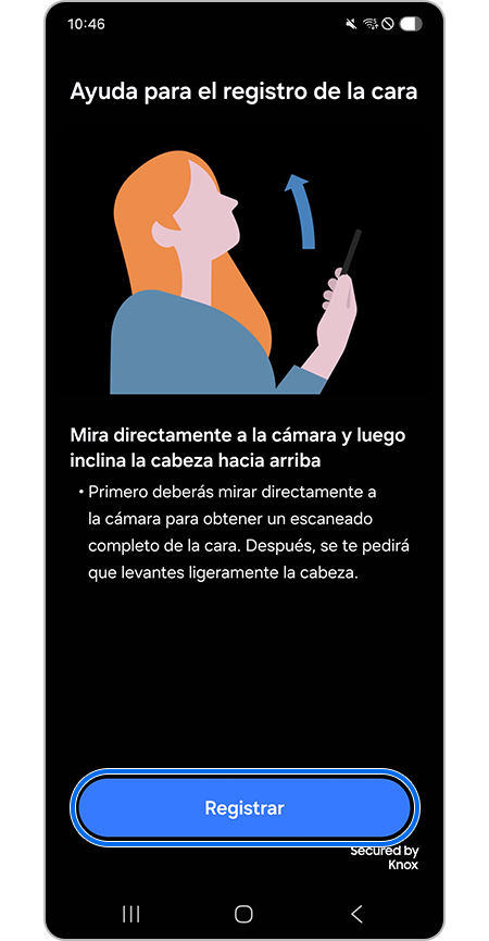 Pulsar el botón Registrar