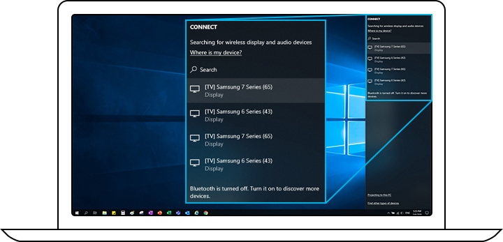 seleccionar tv en pc