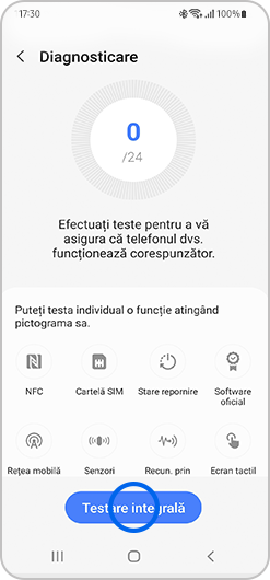 obțineți ajutor diagnosticare stare dispozitiv