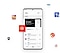 Un ecran Galaxy afișează ecranul principal al funcției Explore Dapp a aplicației Samsung Blockchain Wallet. În miniaturile și pictogramele enumerate mai jos, există diferite aplicații Dapp disponibile, listate în funcție de compatibilitatea activelor virtuale. În jurul Galaxy este o selecție de pictograme Dapp.