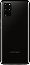 Telefon Galaxy S20+ culoare Cosmic Black văzut din spate