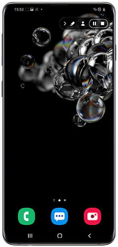 Funcția Înregistrare ecran activă, pe S10