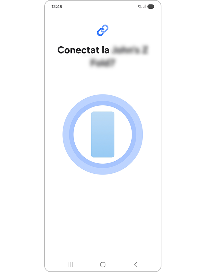 Conectat la noul dispozitiv