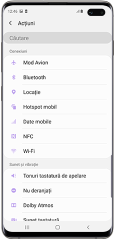 Rutinele Bixby, alegeți acțiunile „Atunci”