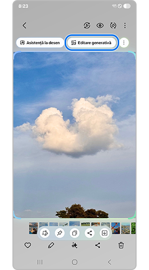 Atingeți Editare generativă