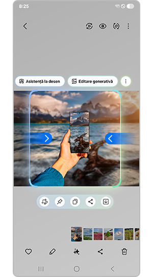 Selectați zona care urmează să fie setată ca fundal