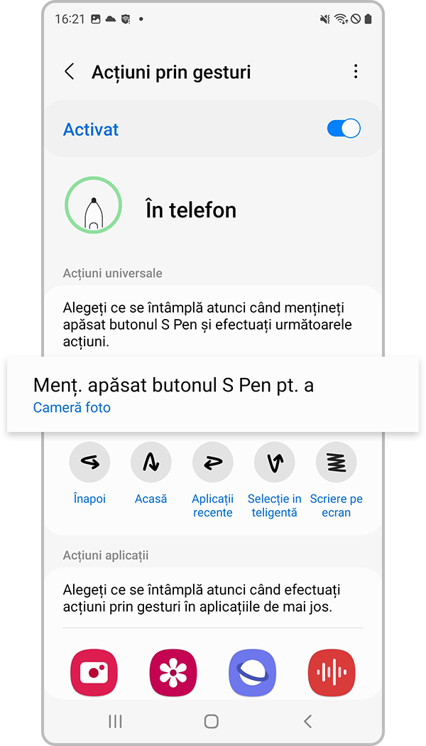 modificare aplicații s pen s22 pasul 4