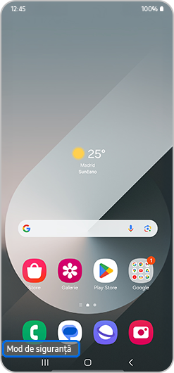 funcția de focalizare a camerei în modul de siguranță