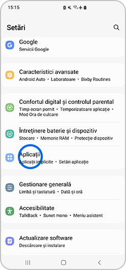 Atinge Aplicații