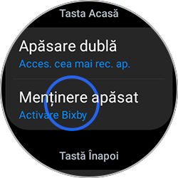 5 opțiunea Menținere apăsat selectată