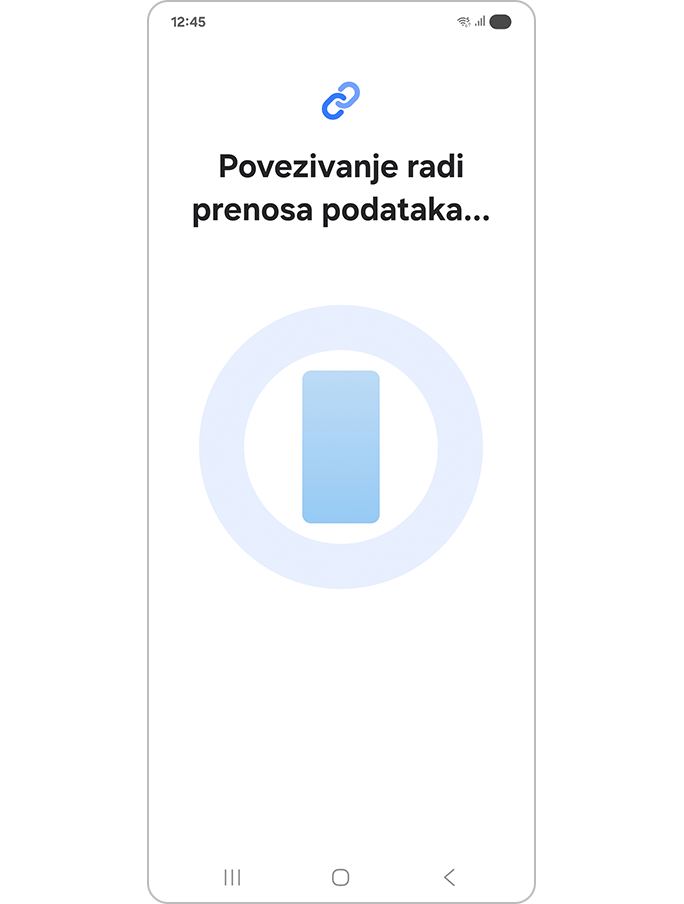 Povezivanje za prenos vaših podataka
