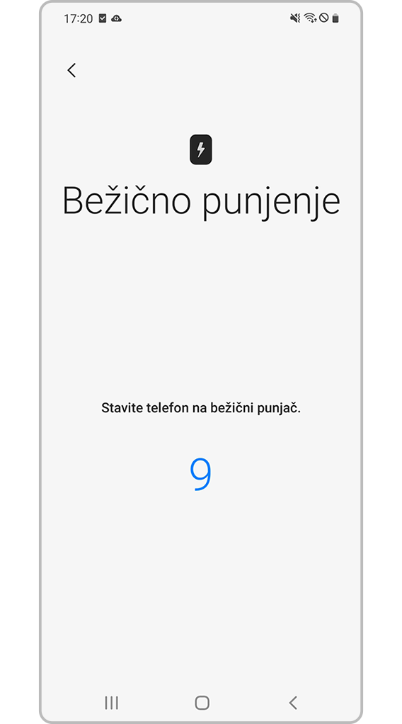 Samsung Members Stavite telefon na bežični punjač