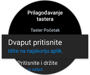 sat dvostruki pritisak