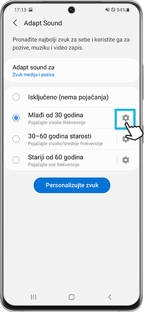Prilagođavanje zvuka