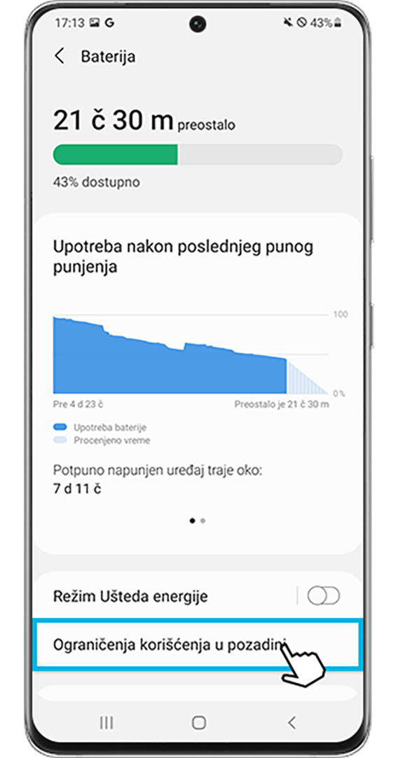 Održavanje baterije i uređaja – baterija