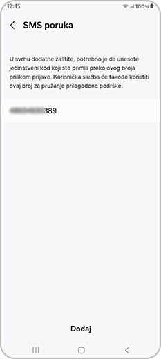 Broj telefona je uklonjen iz verifikacije u dva koraka