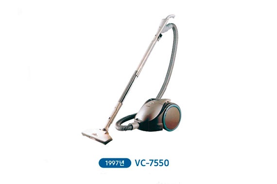 VC-7550 (1997) Модель с новыми функциями и сниженным уровнем шума