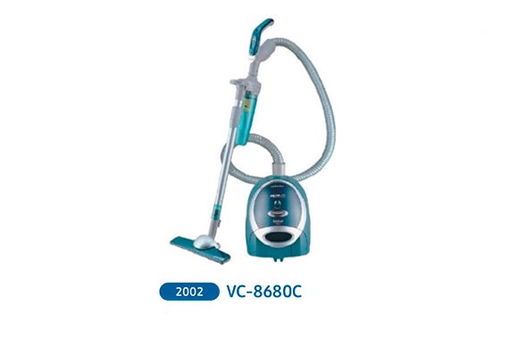 VC-8680C (2002)  Пылесос с раздельным сбором мусора разного типа