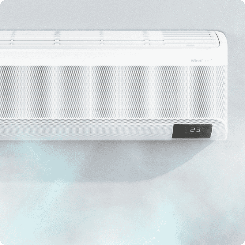 Фильтр PM1.0 в кондиционере Bespoke AI эффективно очищает воздух, удаляя даже мельчайшие частицы. Современная умная техника с ИИ подходит для любого дома и дачи.