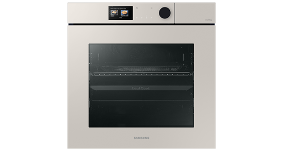 Bespoke, духовой шкаф NV7B7997AAA/WT c AI Pro cooking, 76 л