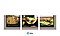 A recipe video visual is divided into even sections and on each section is the user interface graphic of one of various voice assistant services which are represented by the logos of Ok Google, Bixby an alexa built-in.