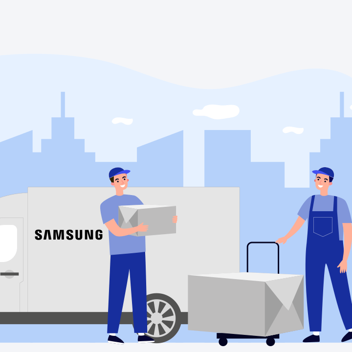 Быстрая и бесплатная доставка по России от Samsung