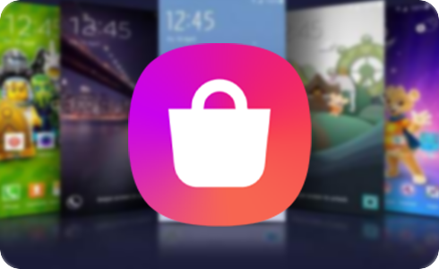 View of the Galaxy Themes icon.