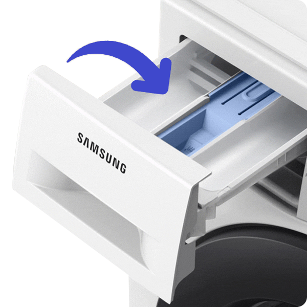 Лоток для стирального порошка с тремя отсеками