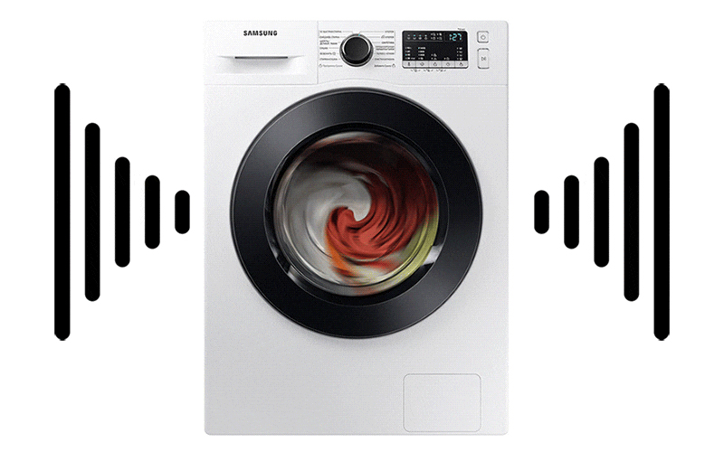 Во время стирки дребезжит дверца в стиральной машине Samsung
