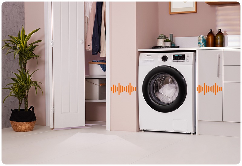 посторонние звуки во время слива воды в стиральной машине Samsung