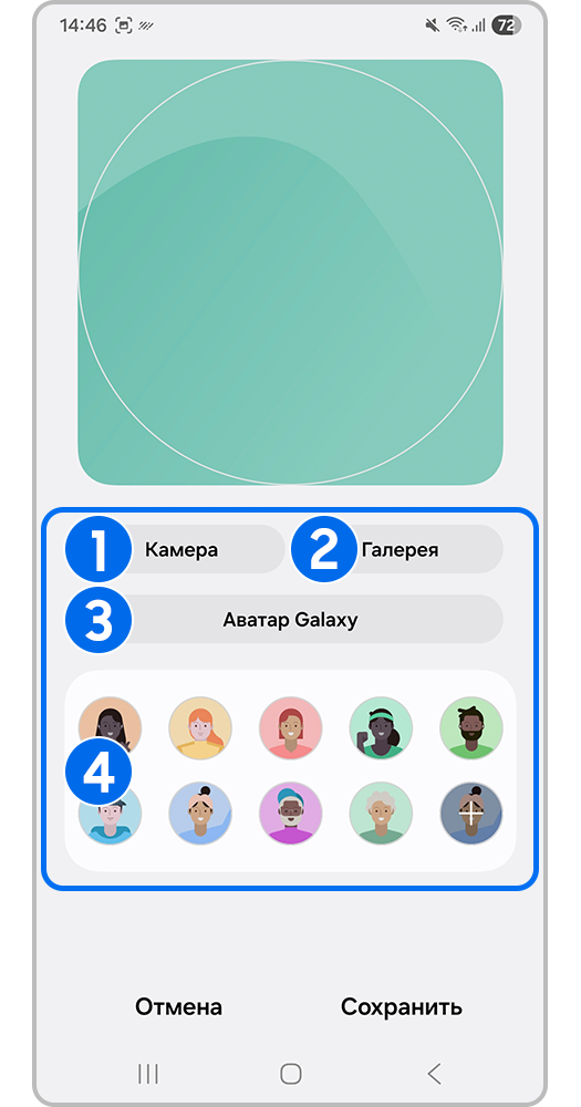 Выберите вариант изображения