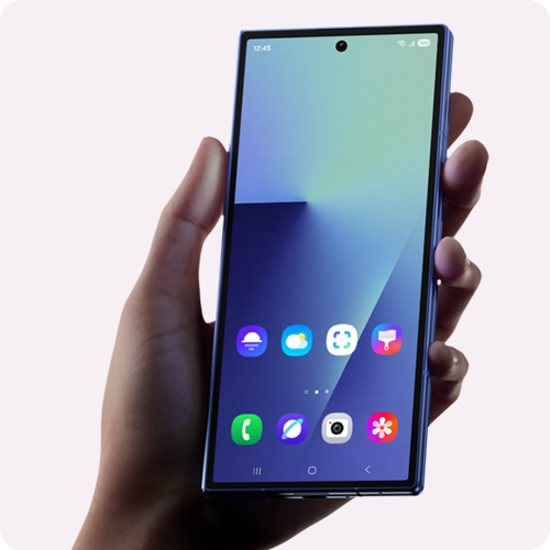 Смартфон с главным экраном