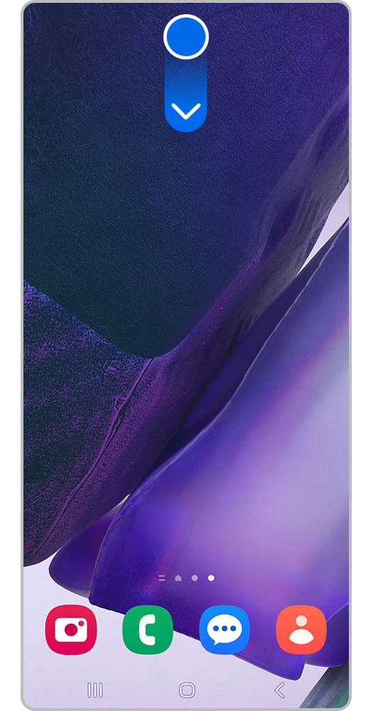 Откройте панель быстрых настроек