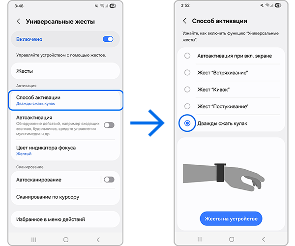 Способ активации