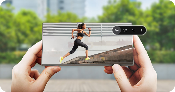 galaxy s24 замедление видео