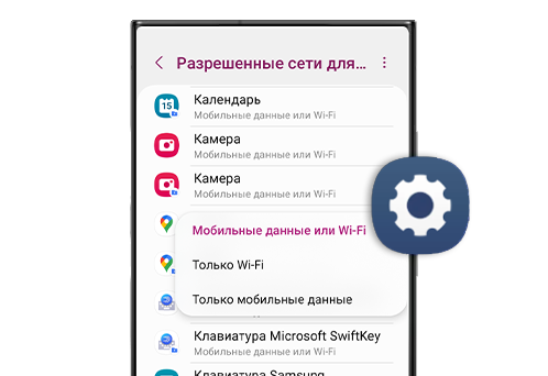разрешенные сети для приложений