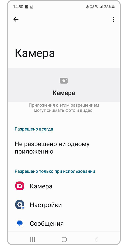Список приложений