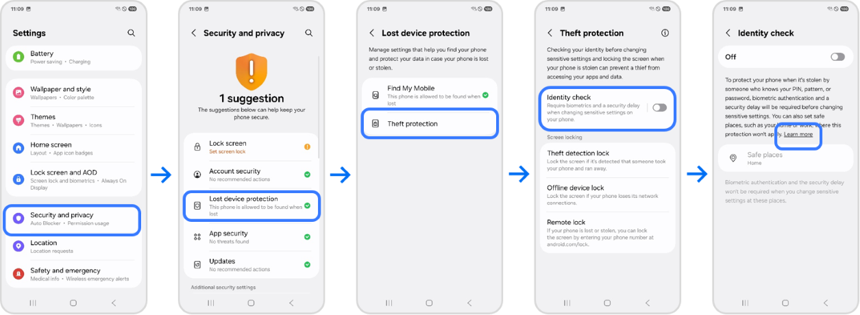 enabling Identity Check