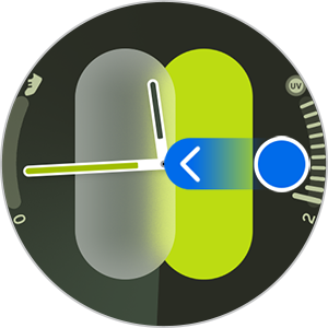 Циферблат экрана