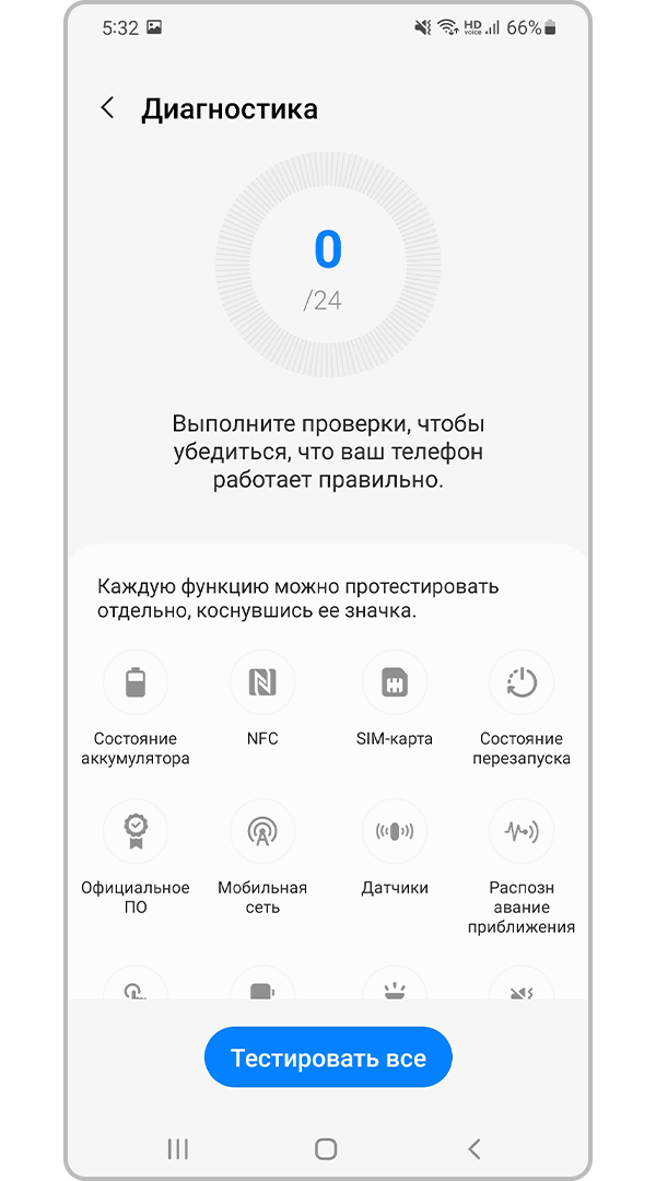 Функции диагностики