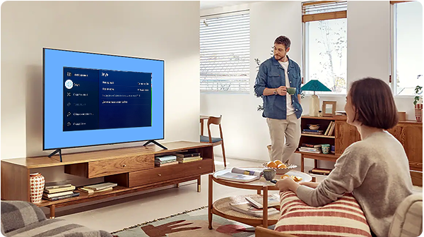 Почему неактивен пункт в меню «Изображение» на телевизоре Samsung