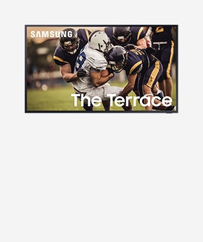 Телевизор на улицы The Terrace подойдёт для всепогодного применения