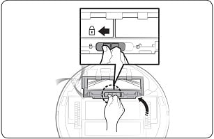 attach brush cover