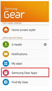 كيف يمكنني تحميل المزيد من التطبيقات المتاحة على ساعة سامسونج Gear S؟