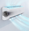 RAC installed on the wall cools room quickly with fast cooling.
