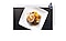 Step 4. Exquisite presentation of Mediterranean scallop pissaladière served on a plate.