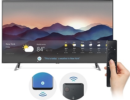 QLED use bixby