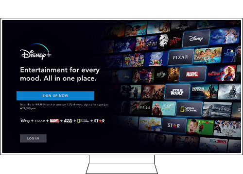 tv disney plus log in