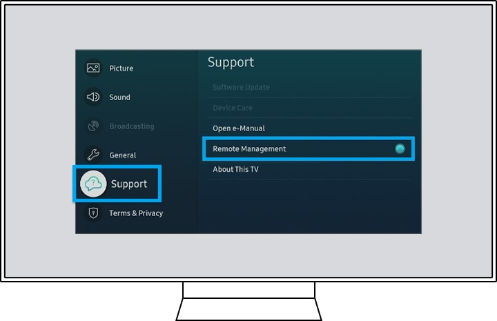 Support Remote Management
